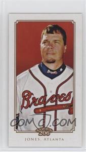 2010 Topps 206 - [Base] - Mini American Caramel Back #184 - Chipper Jones