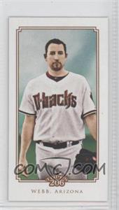 2010 Topps 206 - [Base] - Mini American Caramel Back #256 - Brandon Webb