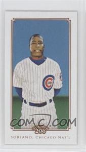 2010 Topps 206 - [Base] - Mini American Caramel Back #284 - Alfonso Soriano