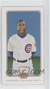 2010 Topps 206 - [Base] - Mini American Caramel Back #284 - Alfonso Soriano