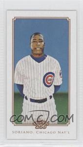 2010 Topps 206 - [Base] - Mini American Caramel Back #284 - Alfonso Soriano