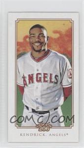 2010 Topps 206 - [Base] - Mini Cycle Back #100 - Howie Kendrick /99