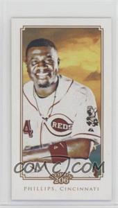 2010 Topps 206 - [Base] - Mini Cycle Back #296 - Brandon Phillips /99