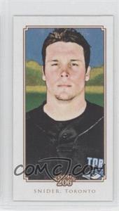 2010 Topps 206 - [Base] - Mini Piedmont Back #18 - Travis Snider