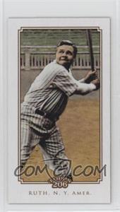 2010 Topps 206 - [Base] - Mini Piedmont Back #185 - Babe Ruth