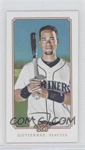 2010 Topps 206 - [Base] - Mini Piedmont Back #201 - Franklin Gutierrez