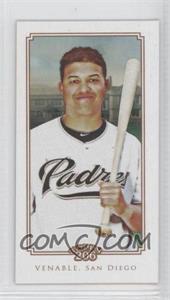 2010 Topps 206 - [Base] - Mini Piedmont Back #5 - Will Venable