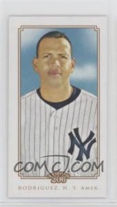 2010 Topps 206 - [Base] - Mini Polar Bear Back #114 - Alex Rodriguez