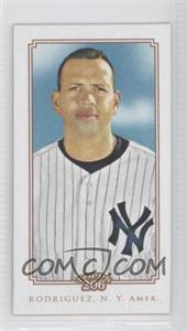 2010 Topps 206 - [Base] - Mini Polar Bear Back #114 - Alex Rodriguez