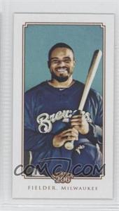 2010 Topps 206 - [Base] - Mini Polar Bear Back #125 - Prince Fielder