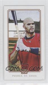 2010 Topps 206 - [Base] - Mini Polar Bear Back #221 - Albert Pujols