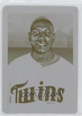 2010 Topps 206 - [Base] - Printing Plate Yellow #135 - Delmon Young /1
