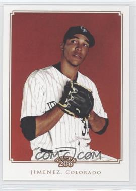 2010 Topps 206 - [Base] #_UBJI - Ubaldo Jimenez