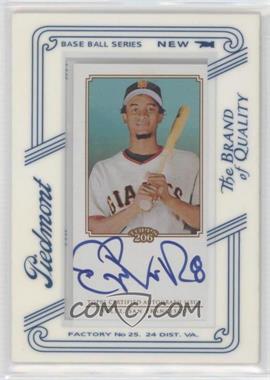 2010 Topps 206 - Mini Framed Autographs - Piedmont #TA-EV - Eugenio Velez