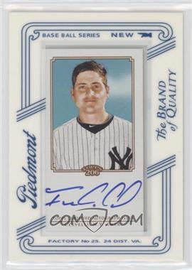 2010 Topps 206 - Mini Framed Autographs - Piedmont #TA-FC - Francisco Cervelli