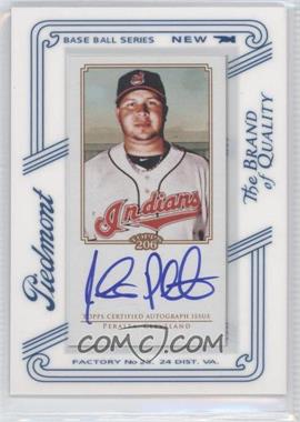 2010 Topps 206 - Mini Framed Autographs - Piedmont #TA-JP - Jhonny Peralta