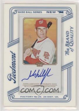 2010 Topps 206 - Mini Framed Autographs - Piedmont #TA-JW - Josh Willingham