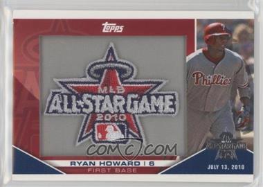 2010 Topps All-Star FanFest - Manufactured All-Star Patch Logos #ASP 2 - Ryan Howard