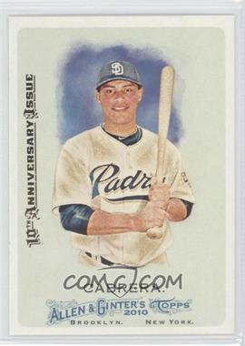 2010 Topps Allen & Ginter's - [Base] - 2015 Buyback 10th Anniversary Issue #2 - Everth Cabrera