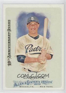 2010 Topps Allen & Ginter's - [Base] - 2015 Buyback 10th Anniversary Issue #2 - Everth Cabrera