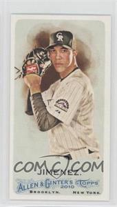 2010 Topps Allen & Ginter's - [Base] - Minis Allen & Ginter Back #142 - Ubaldo Jimenez