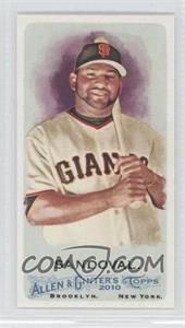 2010 Topps Allen & Ginter's - [Base] - Minis Allen & Ginter Back #201 - Pablo Sandoval