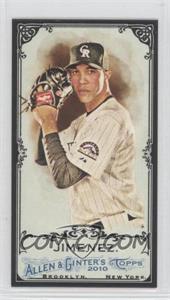 2010 Topps Allen & Ginter's - [Base] - Minis Black Border #142 - Ubaldo Jimenez