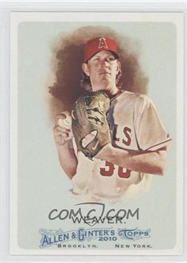 2010 Topps Allen & Ginter's - [Base] #328 - Jered Weaver