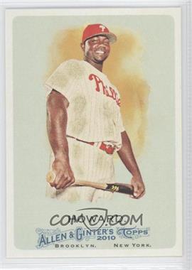 2010 Topps Allen & Ginter's - [Base] #7 - Ryan Howard