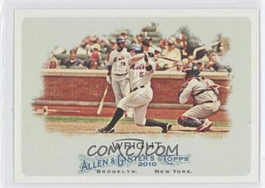 2010 Topps Allen & Ginter's - [Base] #83 - David Wright