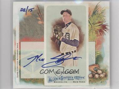 2010 Topps Allen & Ginter's - Box Loader N43 - Autograph #N43BA-MS - Max Scherzer /15