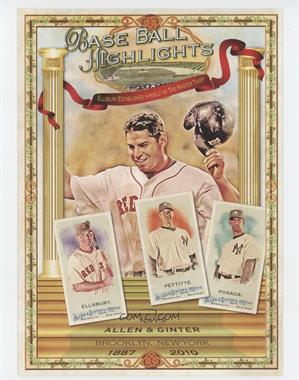 2010 Topps Allen & Ginter's - Cabinet Boxloader #NCCB9 - Jacoby Ellsbury, Andy Pettitte, Jorge Posada