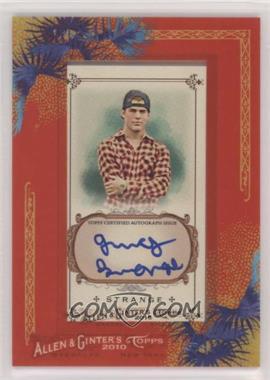 2010 Topps Allen & Ginter's - Framed Mini Autographs #AGA-JST - Johnny Strange