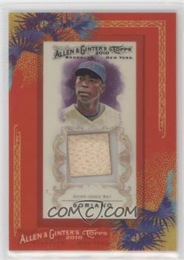 2010 Topps Allen & Ginter's - Framed Mini Relics #AGR-AS - Alfonso Soriano