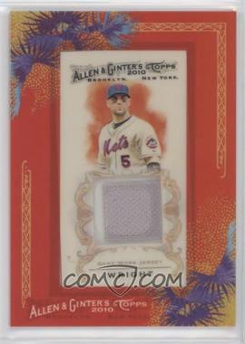 2010 Topps Allen & Ginter's - Framed Mini Relics #AGR-DW - David Wright