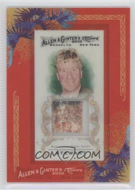 2010 Topps Allen & Ginter's - Framed Mini Relics #AGR-GS.1 - Gary Stewart