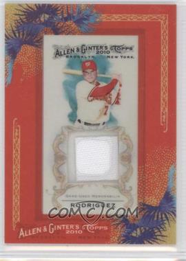 2010 Topps Allen & Ginter's - Framed Mini Relics #AGR-IR - Ivan Rodriguez