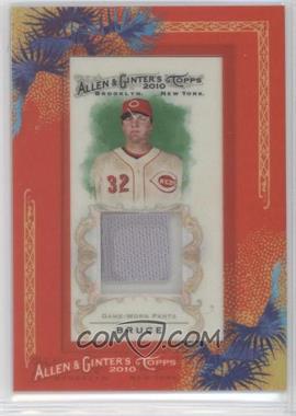 2010 Topps Allen & Ginter's - Framed Mini Relics #AGR-JB - Jay Bruce