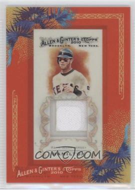 2010 Topps Allen & Ginter's - Framed Mini Relics #AGR-JH - Josh Hamilton