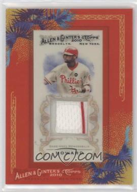 2010 Topps Allen & Ginter's - Framed Mini Relics #AGR-RH - Ryan Howard