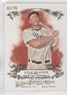 2010 Topps Allen & Ginter's - Rip Cards - Ripped #RIP-RC60 - Kyle Blanks /99