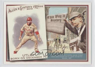 2010 Topps Allen & Ginter's - This Day in History #TDH1 - Chase Utley