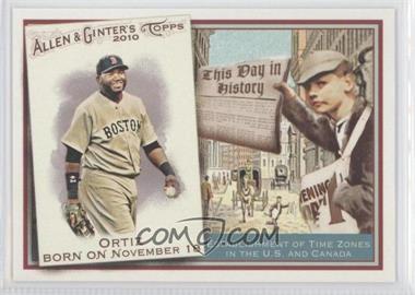 2010 Topps Allen & Ginter's - This Day in History #TDH10 - David Ortiz