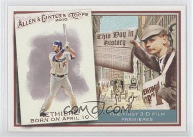 2010 Topps Allen & Ginter's - This Day in History #TDH12 - Andre Ethier