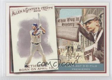 2010 Topps Allen & Ginter's - This Day in History #TDH12 - Andre Ethier