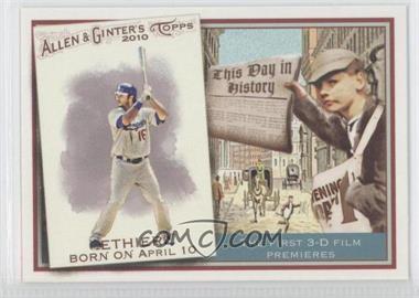 2010 Topps Allen & Ginter's - This Day in History #TDH12 - Andre Ethier