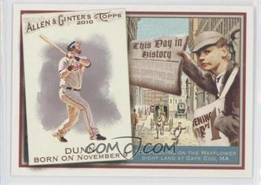 2010 Topps Allen & Ginter's - This Day in History #TDH13 - Adam Dunn