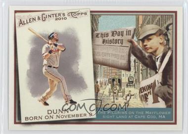 2010 Topps Allen & Ginter's - This Day in History #TDH13 - Adam Dunn