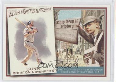 2010 Topps Allen & Ginter's - This Day in History #TDH13 - Adam Dunn