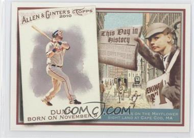 2010 Topps Allen & Ginter's - This Day in History #TDH13 - Adam Dunn